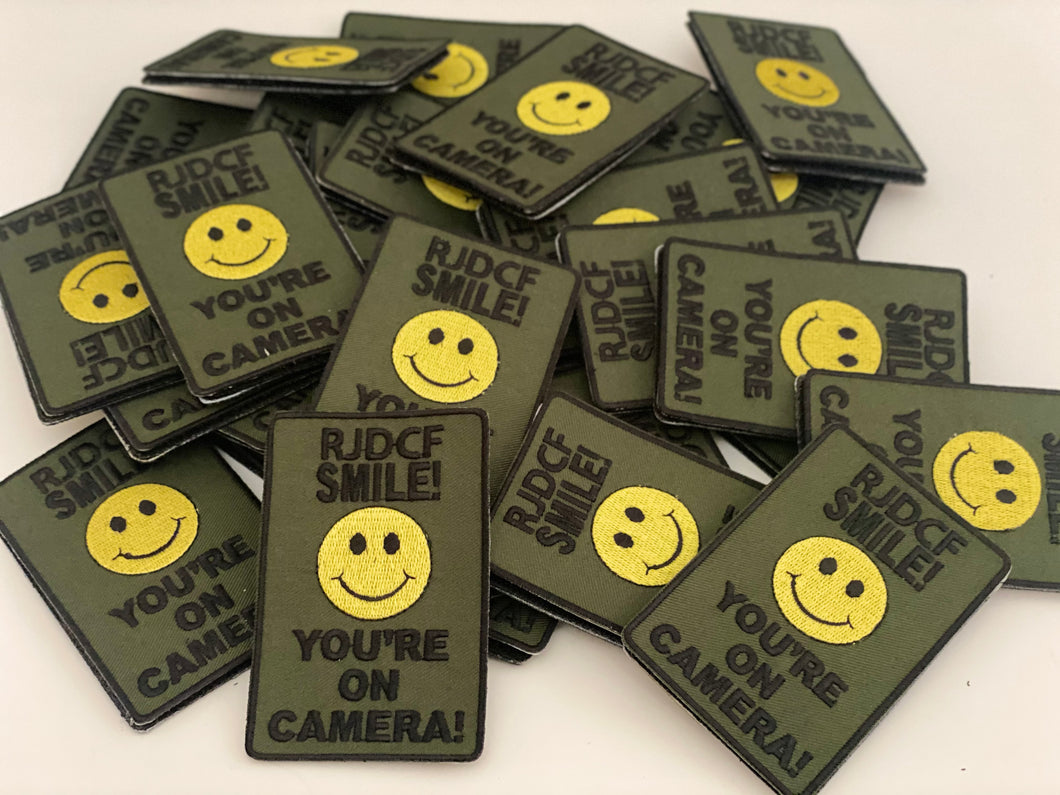 RJDCF Smile You’re on Camera Patch
